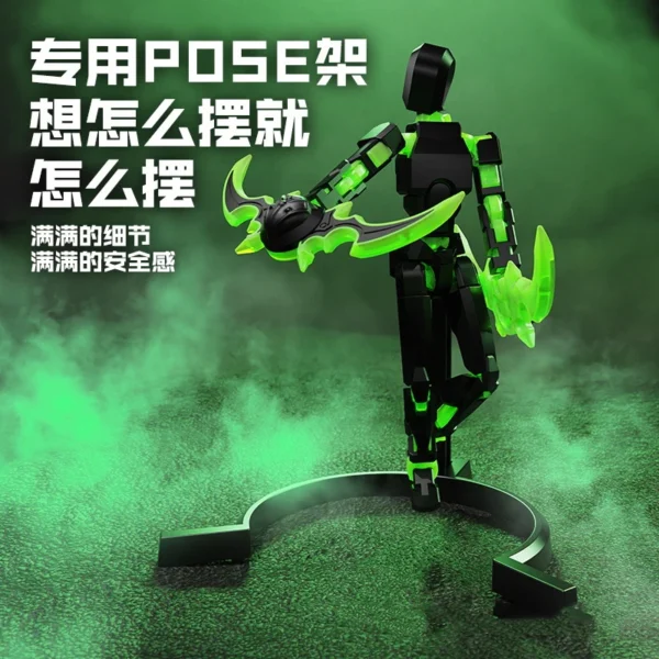 Lucky 13 Figure Toys Dummy 3D Printed Movable Shapeshift Robot Action Figuras DIY Mannequin Decompression Toys Robot Toys - Image 2