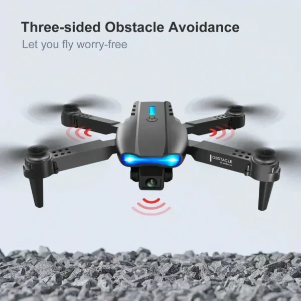 Drone With Camera 4k E99 Pro K3 Obstacle Avoidance 2.4g Rc Foldable 360 Flip Indoor Hover Headless Mode Kids Mini Helicopter - Image 4