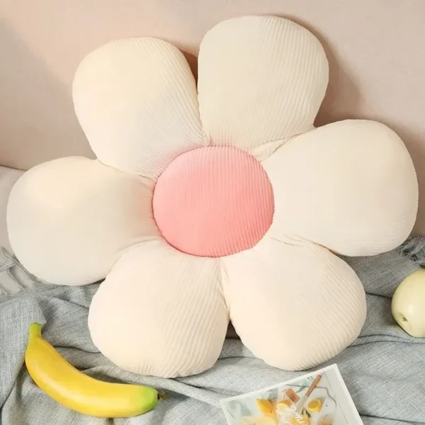 35CM Colorful Flowers Plush Pillow Plant Petal Cushion Stuffed Toys for Girls Baby Home Decor Gift - Image 6