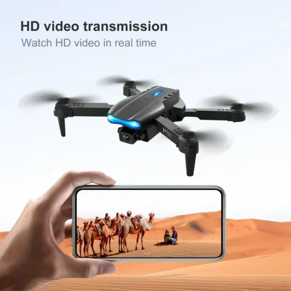 Drone With Camera 4k E99 Pro K3 Obstacle Avoidance 2.4g Rc Foldable 360 Flip Indoor Hover Headless Mode Kids Mini Helicopter - Image 2