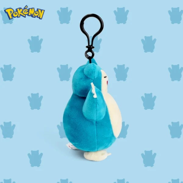 Genuine Animal Pokemon Series Pikachu Snorlax Kawaii Plush Toys Cute Pendant Keyring Keychain Birthday Party Gifts For Kid Boy - Image 5