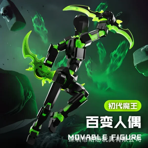 Lucky 13 Movable Robot Action Figure