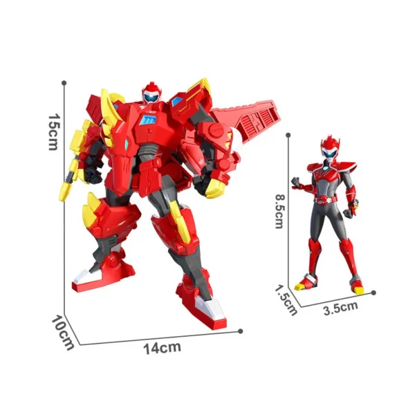 Mini Force 2 Super Dino Power Transformation Robot Toys Action Figures MiniForce X Simulation Animal Deformation Dinosaur Toy - Image 5