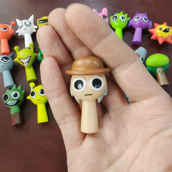 24pcs 4.5cm Funny Sprunki Figuras Model PVC Sprunki Game Action & Toy Figures - Image 4