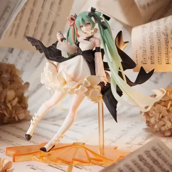 Authentic Hatsune Miku Anime Figure with Highly Detailed Design - Image 2