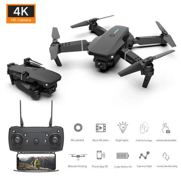 Drones Dual Camera Aerial Folding Aircraft mini drone toys for kids drone 4k toys mini drone