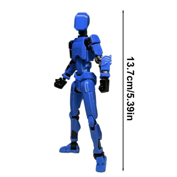 1PC Multi-Jointed Movable Shapeshift Robot Titan 13 Action Figures 3D Printed Mannequin Dummy Toys Kids Adults Children Game - Image 2