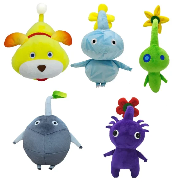 Ice Pikmins Stuffed Animals Rock Pikmins Plush Blue Pikmins Plushies Pikmins 4 Plush Dog Doll Toy Plant