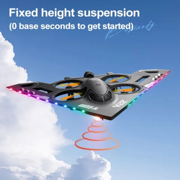 V22 Pro Sea land air drone Obstacle avoidance optical flowing postionng Brushless motor Toy drone Valentine's Day gift - Image 5