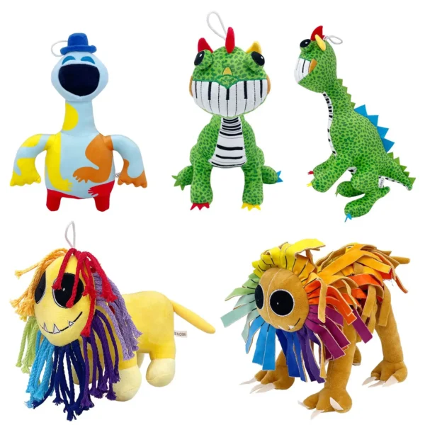 30cm Pianosaurus Jingle Plush Toy Cartoon Nightmare Critters Game Yarnabys Lion Plushie Soft Stuffed Pillow Doll Toy For Kids - Image 2