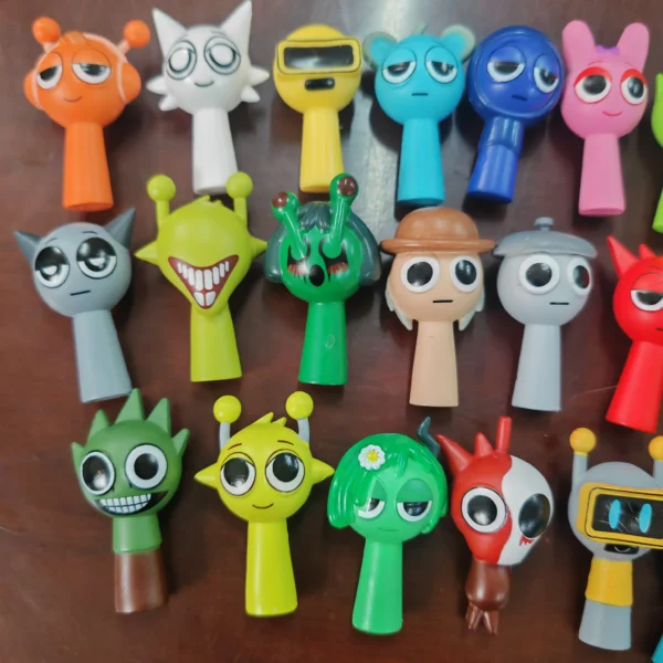 24pcs 4.5cm Funny Sprunki Figuras Model PVC Sprunki Game Action & Toy Figures - Image 8