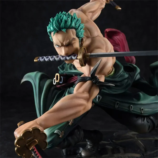 Hot One Piece 10cm Anime Figure GK Roronoa Zoro Three-blade Sa-maximum Manga Anime Statue Action Figure Collection Model Kid Toy - Image 7