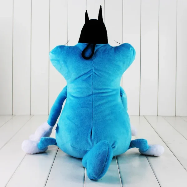 40cm funny design France Cute Cartoon Oggy Cockroaches Plush Toy Fat Cat Oggy Stuffed Animal Doll Anime Plush Toy - Image 4